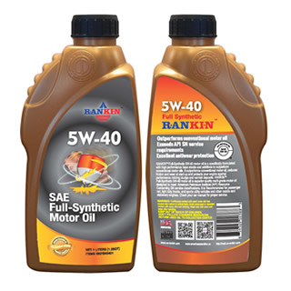 RANKIN 雷擎 金盾 5W-40 1L API SN級 全合成汽車潤滑油