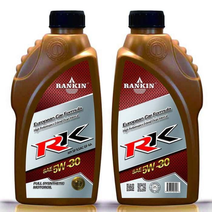 RANKIN 雷擎 金鋼 5W-30 1L API SP級 全合成汽車潤滑油