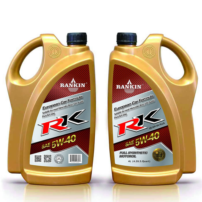 RANKIN 雷擎 金護(hù)  5W-40 4L API SP級 全合成汽車潤滑油
