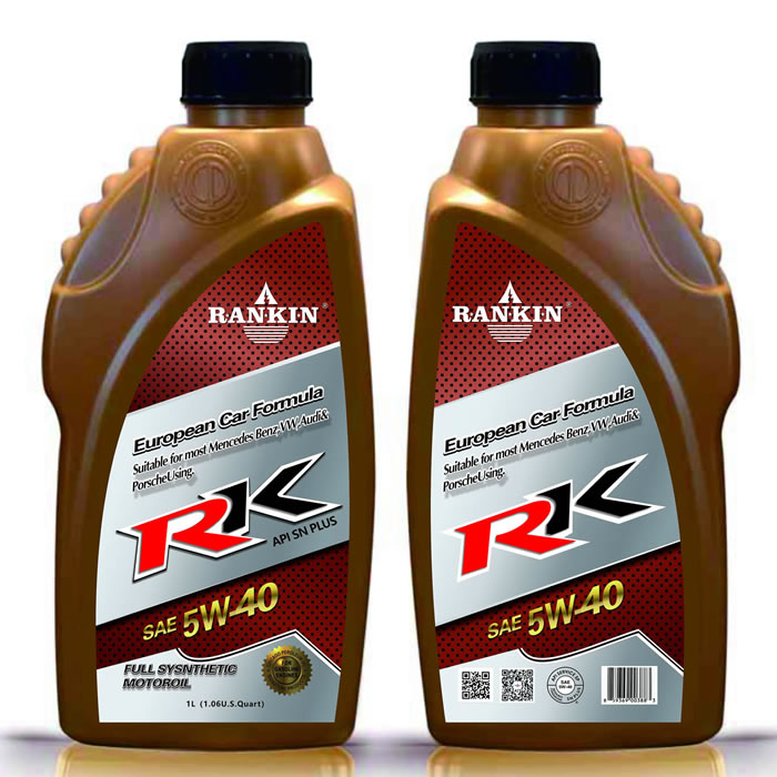 RANKIN 雷擎 金護(hù)  5W-40 1L API SP級 全合成汽車潤滑油