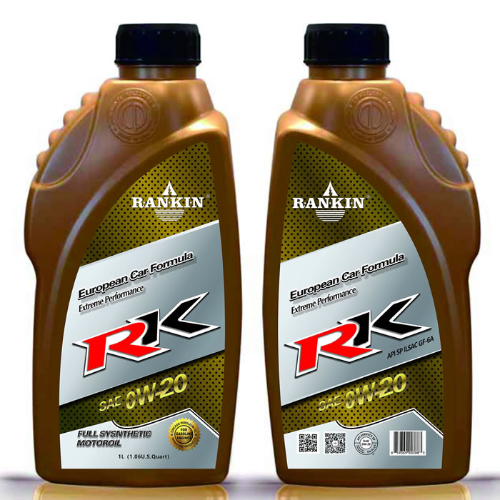 RANKIN 雷擎 金鼎 0W-20 1L API SP級 全合成汽車潤滑油