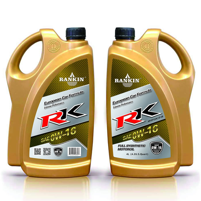 RANKIN 雷擎 金鉆 0W-16 4L API SP級 全合成汽車潤滑油