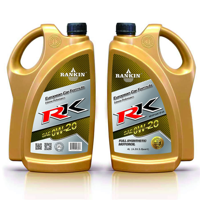 RANKIN 雷擎 金鼎 0W-20 4L API SP級 全合成汽車潤滑油